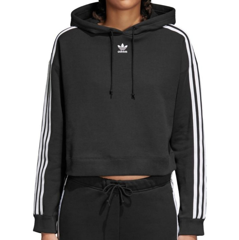 Adidas crop hoodie